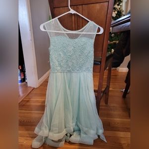 Speechless Girls Teal dress
